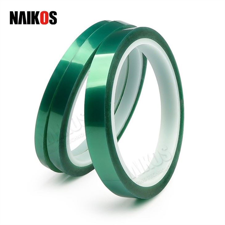 Green High-Temperature Polyester Silicone Adhesive Tape