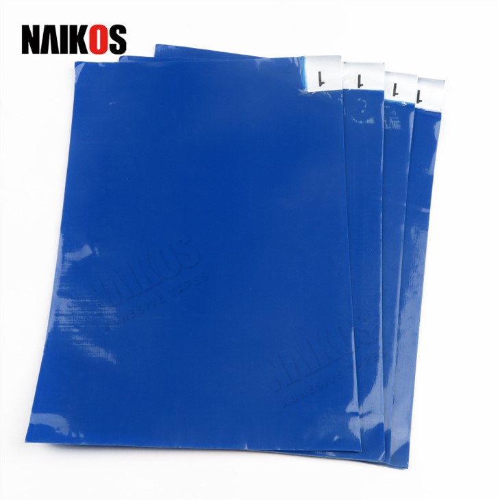 30 Layers Blue Sticky Door Dust Mats