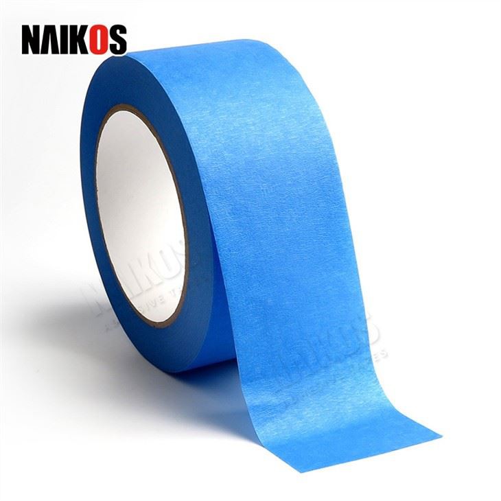 Blue Painter's Tape Used For Painting