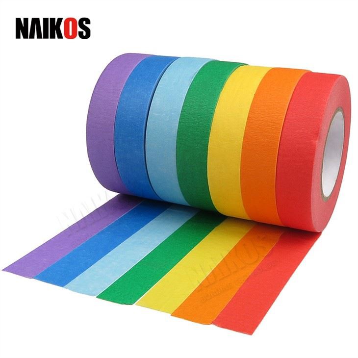 Colored Masking Tape For Automotive Painting