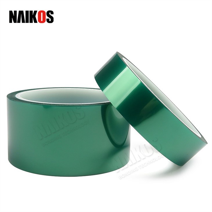 Green High-Temperature Polyester PET Silicone Insulation Tape