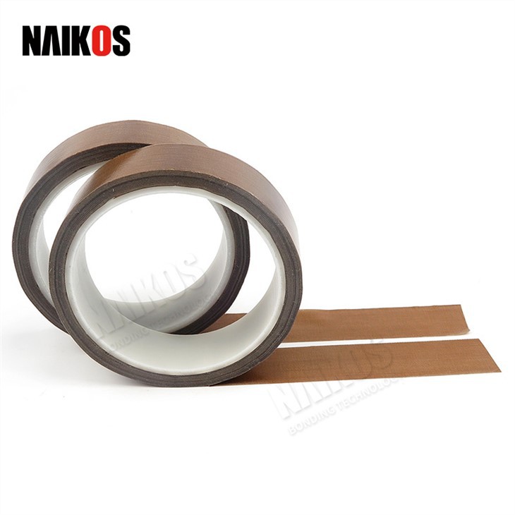 Non-Stick PTFE Fiberglass Silicone Adhesive Tape For Heat Resistant