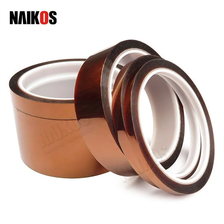 Polyimide with Silicone Adhesive Opacity Amber Film Tape for Electrical