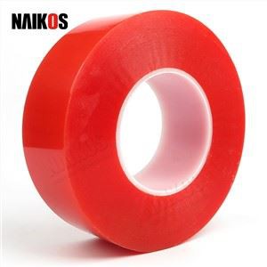 Wholesale Super Thin Clear Double Sided PET Tape Which Red Release Film