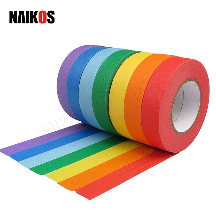 Indoor Paint Decoration Colored Masking Tape